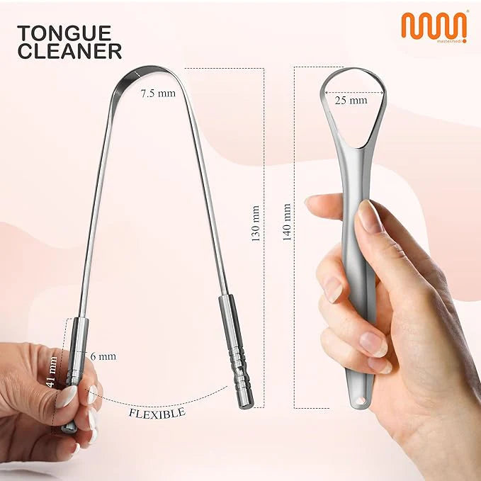 Pack de 2 grattes langues: Nettoyeur de langue