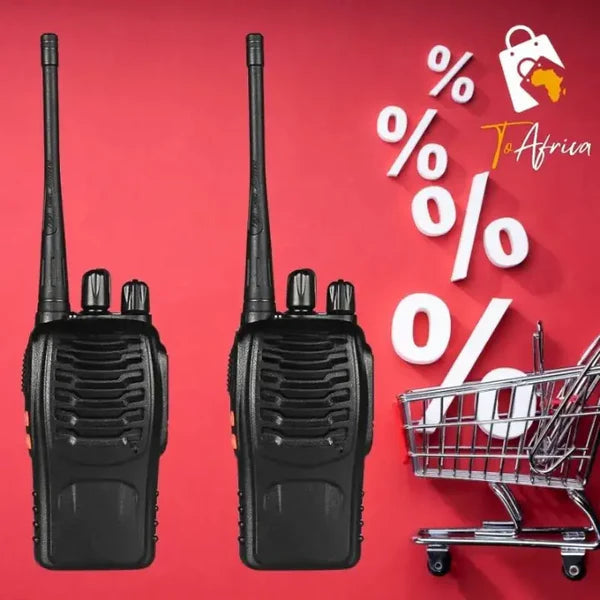 Lot de 2 Talkie-Walkies à Longue Portée 🚀
